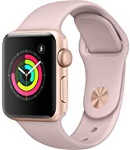 Apple Watch Series 3 (GPS, 38MM) - Gold Aluminum Case with Pink Sand Sport Band