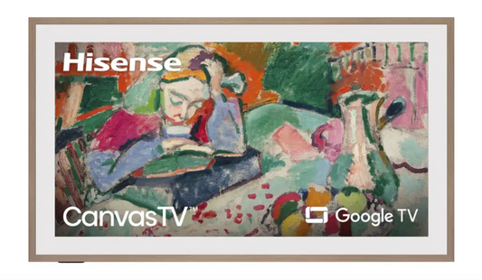 Hisense 65S7N 65 INCH  Class S7 Series CanvasTV 4K QLED TV with Hi-Matte Display and UltraSlim Wall Mount (2024)