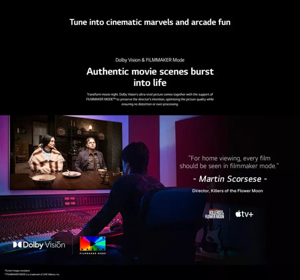 77 inch Class LG OLED evo AI C4 4K Smart TV 2024 - OLED77C4PUA