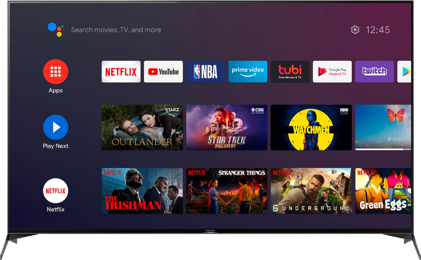 Sony X950H 85" Class HDR 4K UHD Smart LED TV XBR85X950H
