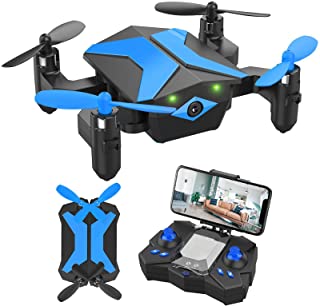 Drone with Camera Drones for Kids Beginners, RC Quadcopter with App FPV Video, Voice Control, Altitude Hold, Headless Mode, Trajectory Flight