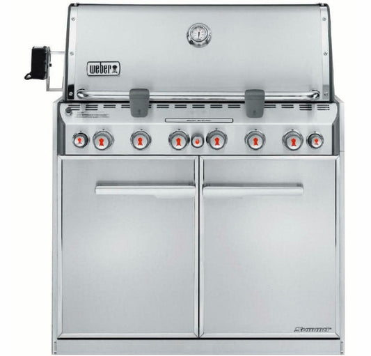 Summit S-660 7460001 Built In Natural Gas Grill Stainless Steel