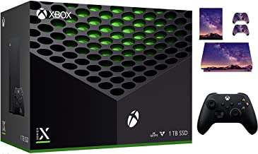 Xbox Series-X 1TB SSD Gaming-Console - 16GB GDDR6 RAM, 4K UHD Blu-Ray, 8X Cores Custom Zen 2 CPU, RDNA 2 GPU, 8K HDR, 802.11AC WiFi