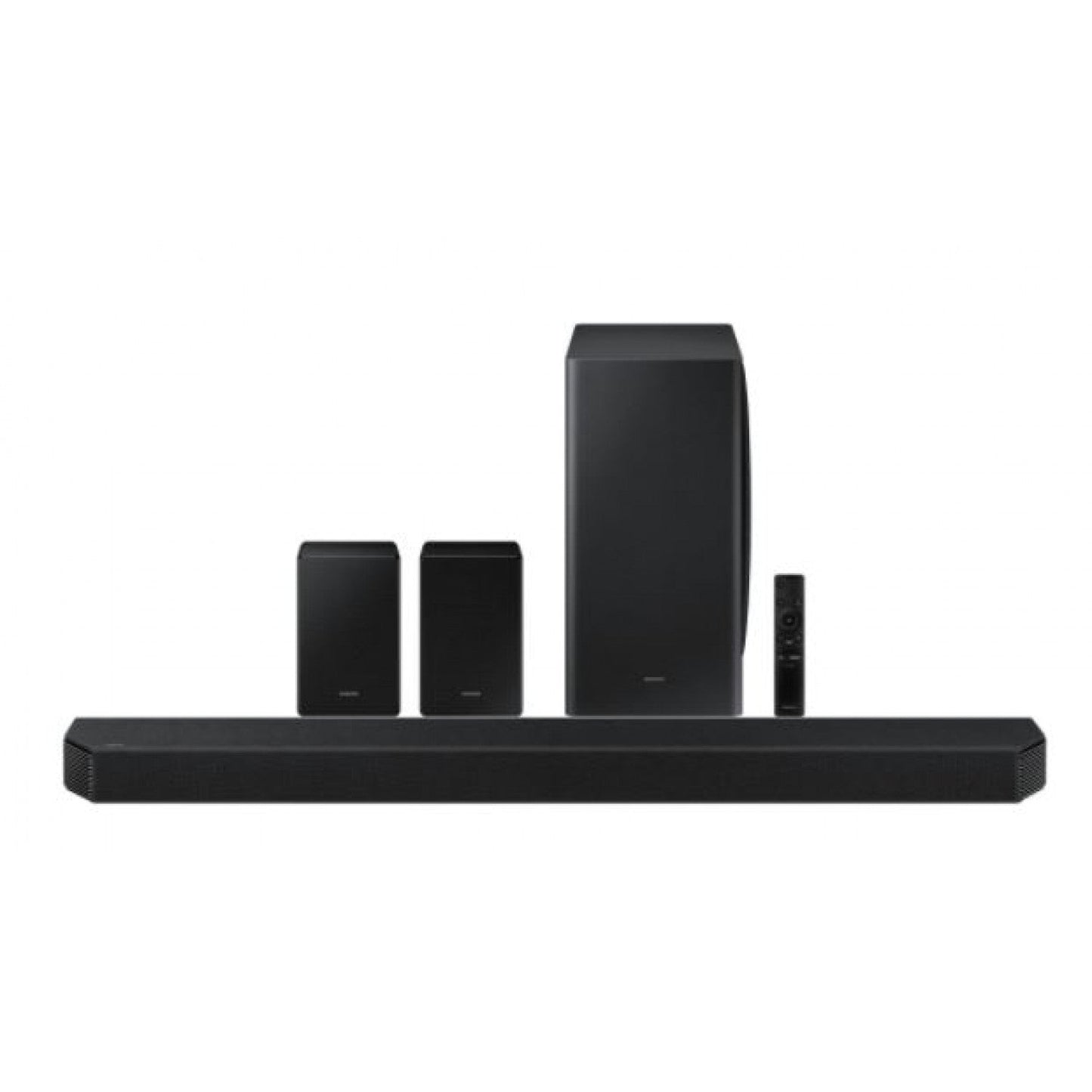 Samsung HW-Q950A 11.1.4 Channel Dolby Atmos Soundbar with Subwoofer (2021) (SUBWOOFER HAS A SMALL CHIP)